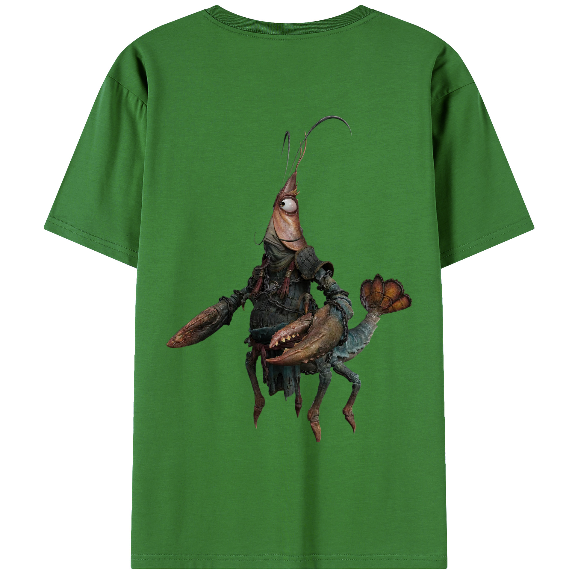 （画像用） Ne Zha 2 ナタ 魔童の大暴れ レディース半袖Tシャツ(バックプリント)